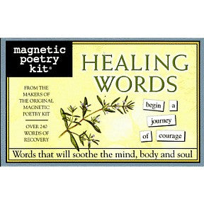 Magnetic Poetry - Healing Words